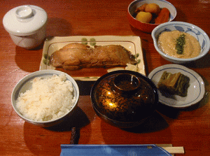 夕食