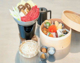 地元のお料理屋さんがつくる小鉢料理6種