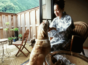 テラス付お部屋