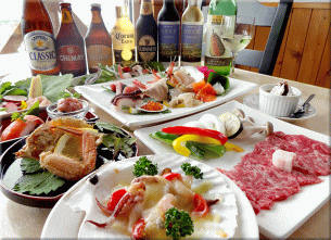 豪華な洋食