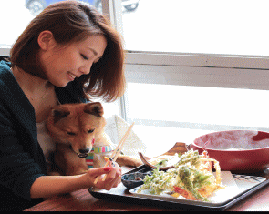 愛犬用の夕食（２）